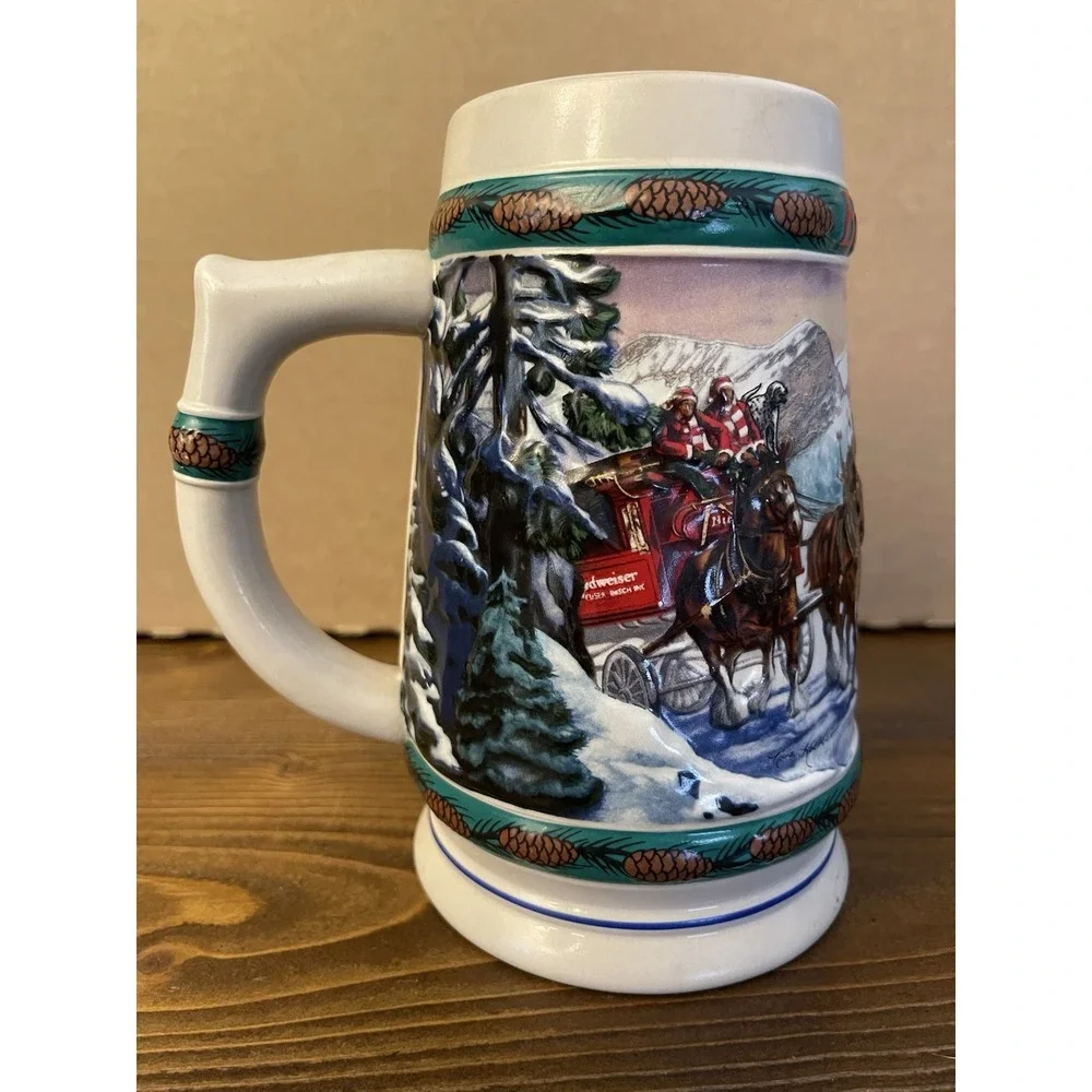 Budweiser Holiday Stein Collection 
